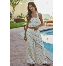 By Together Raye Linen Wide Leg Pants