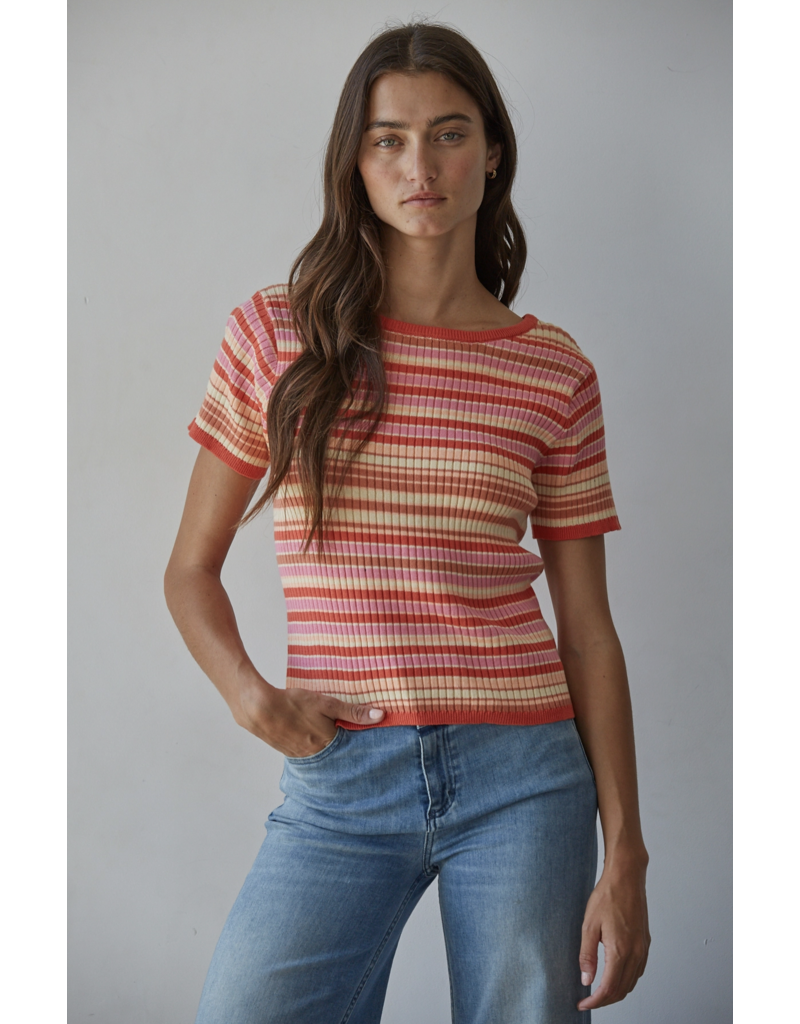 By Together Nellie Knit Striped Top