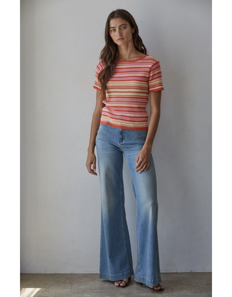 By Together Nellie Knit Striped Top