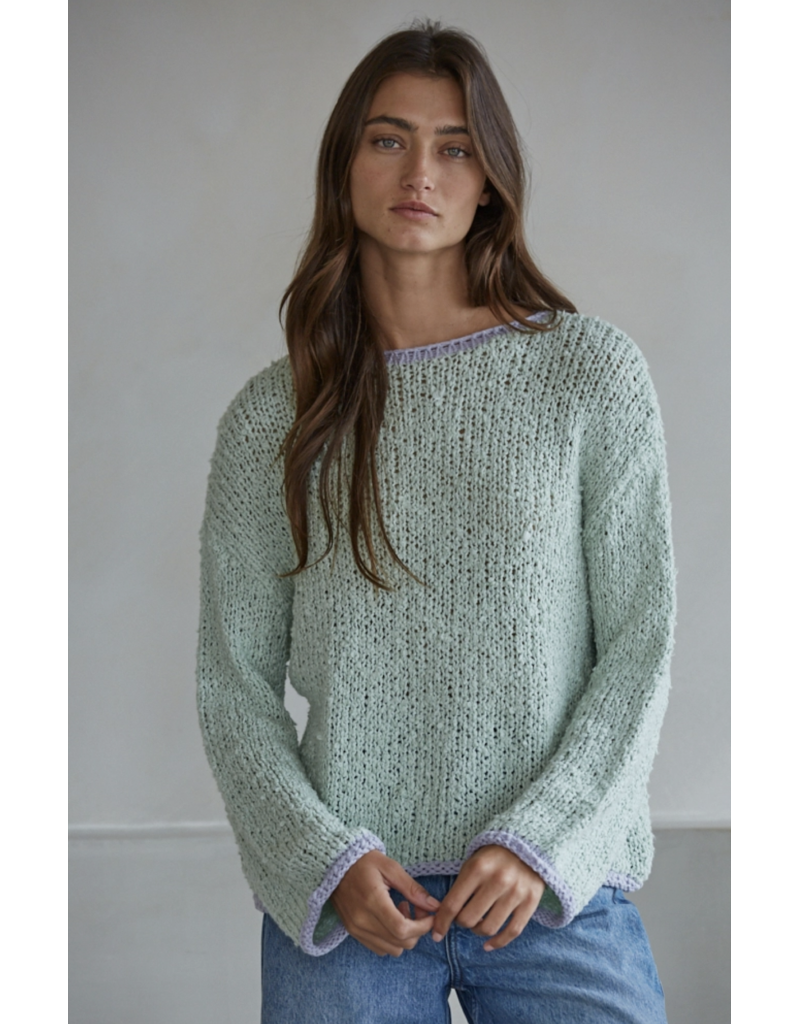By Together Naomi Open Knit Sweater