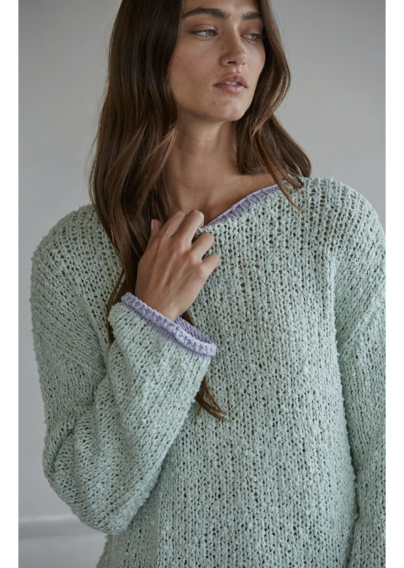 By Together Naomi Open Knit Sweater