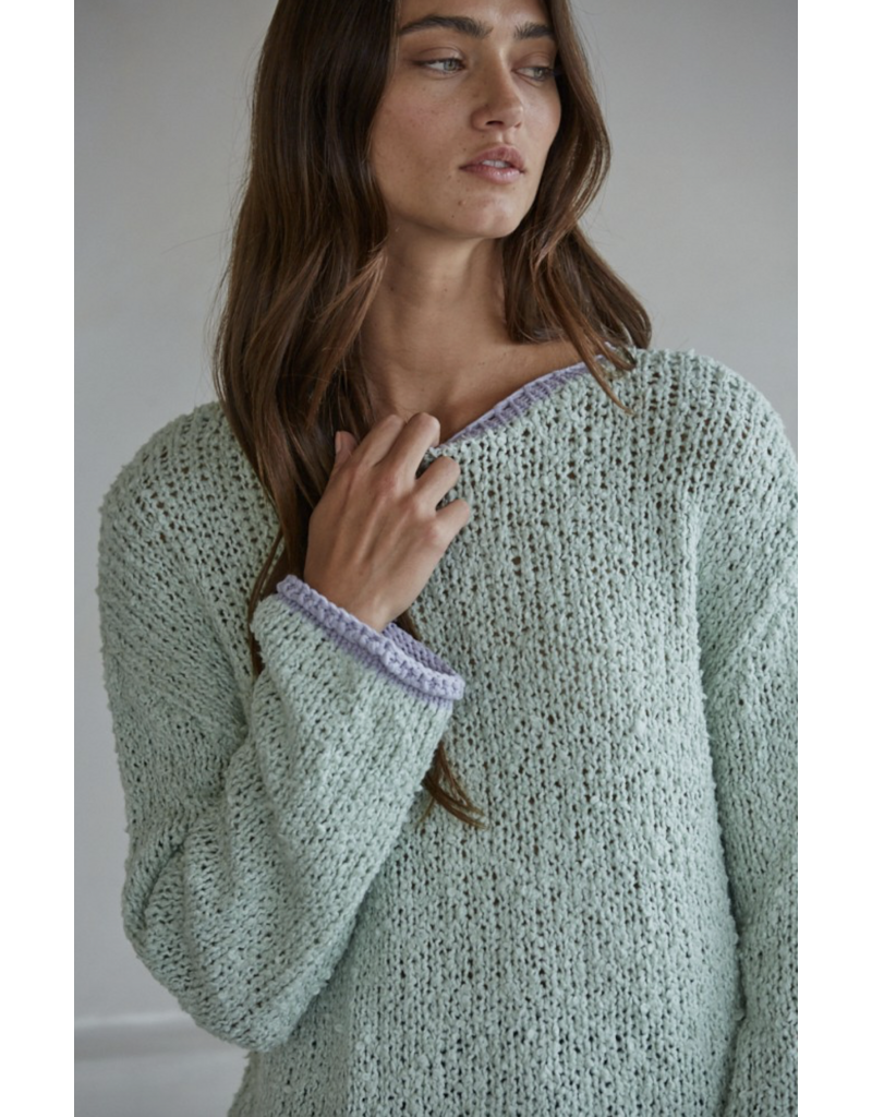 By Together Naomi Open Knit Sweater