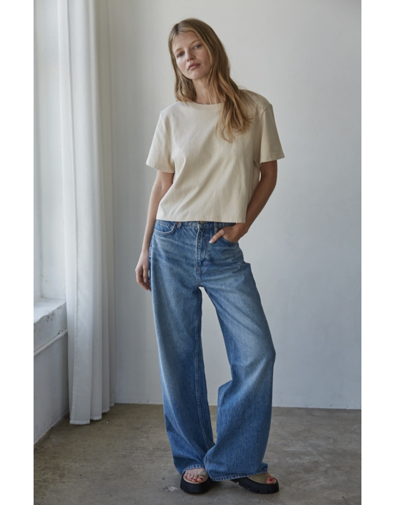 By Together Cotton Round Neck Short Sleeve T-Shirt