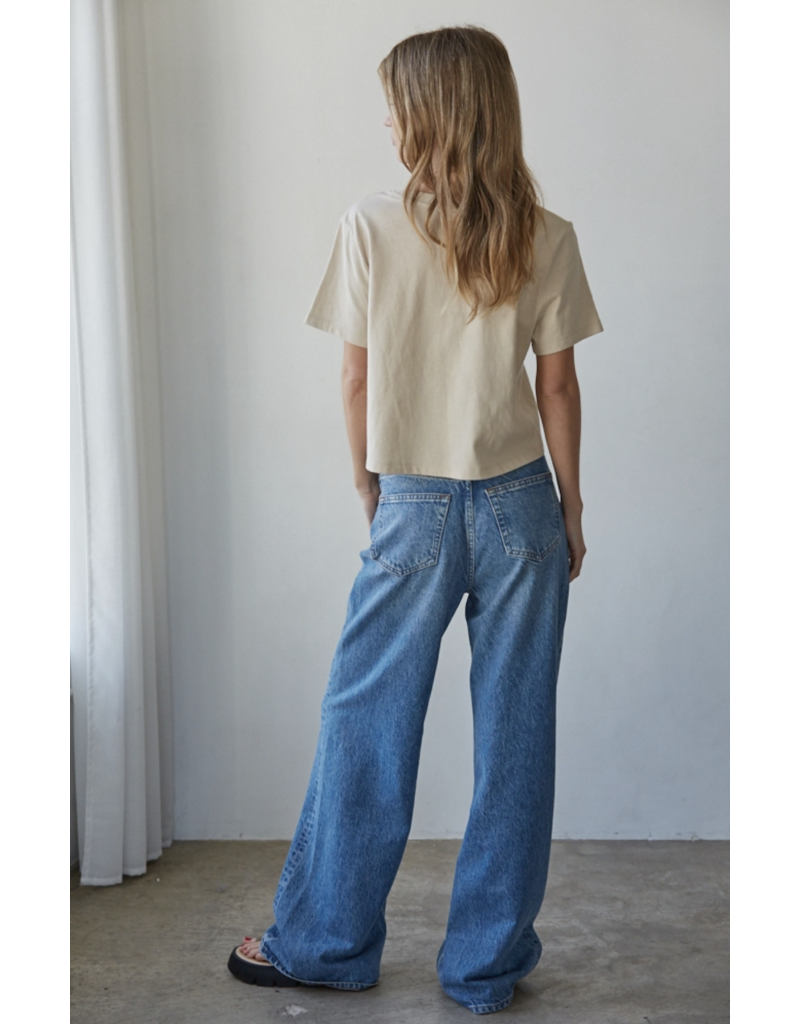 By Together Cotton Round Neck Short Sleeve T-Shirt