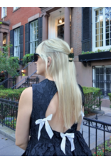 Hand-Painted Champagne Claw Hair Clip