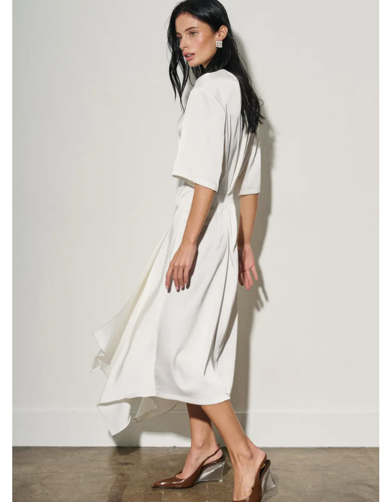 Madi Asymmetrical Midi Dress