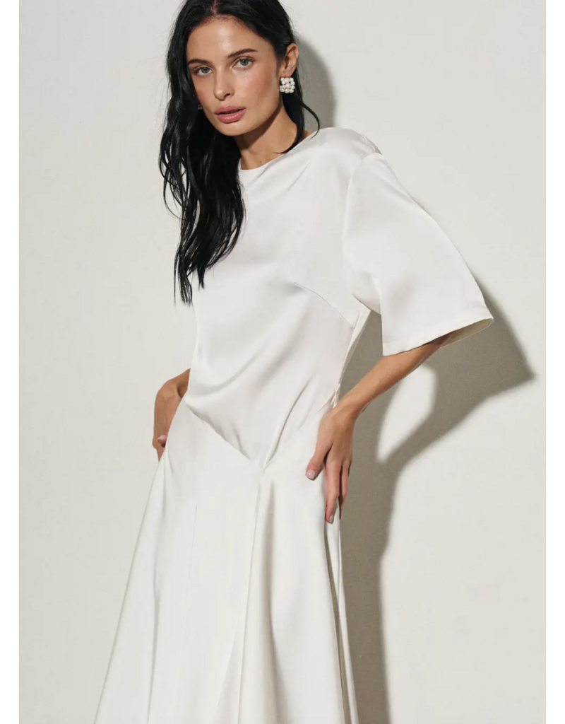 Madi Asymmetrical Midi Dress