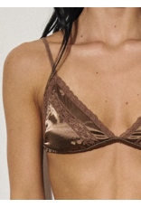 Sylvania Satin & Lace Bralette