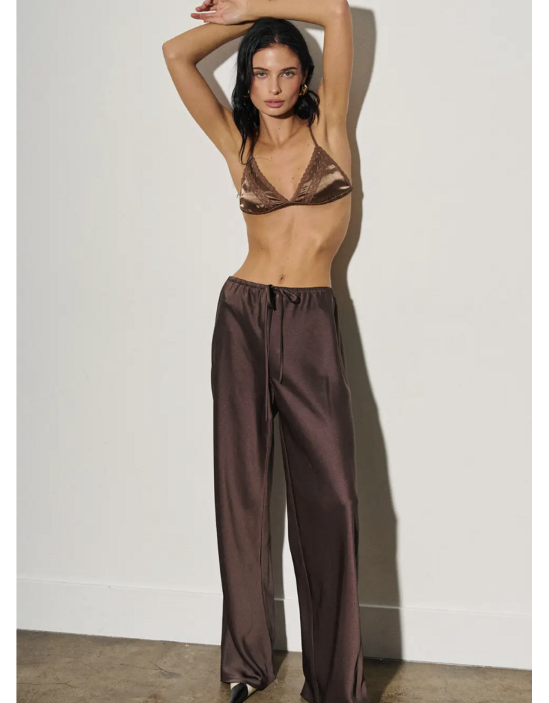 Sylvania Satin & Lace Bralette