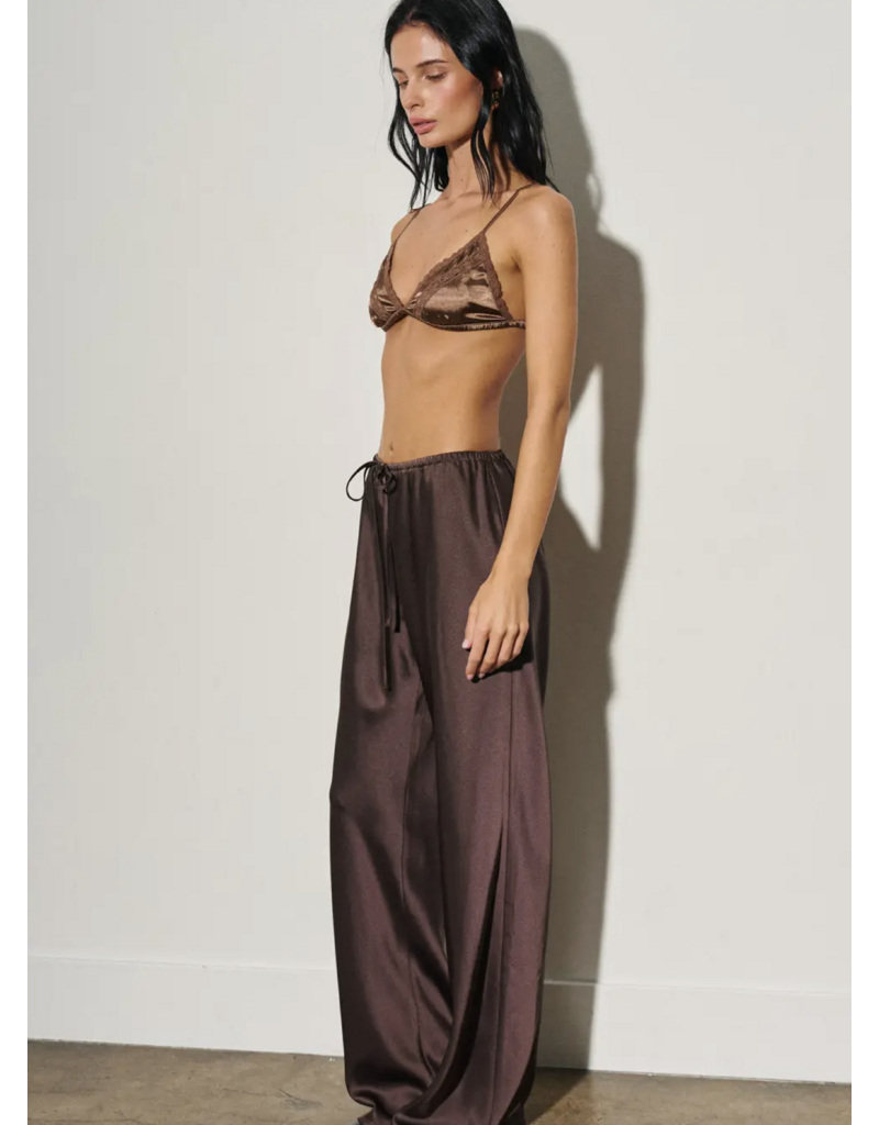 Sylvania Satin & Lace Bralette