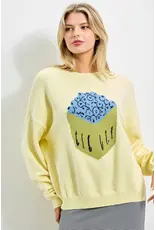 Carton of Blueberries Sweater