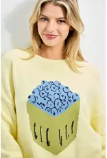 Carton of Blueberries Sweater