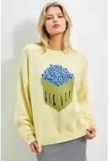 Carton of Blueberries Sweater