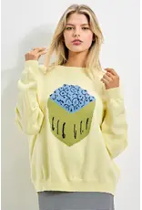 Carton of Blueberries Sweater