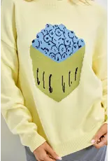 Carton of Blueberries Sweater