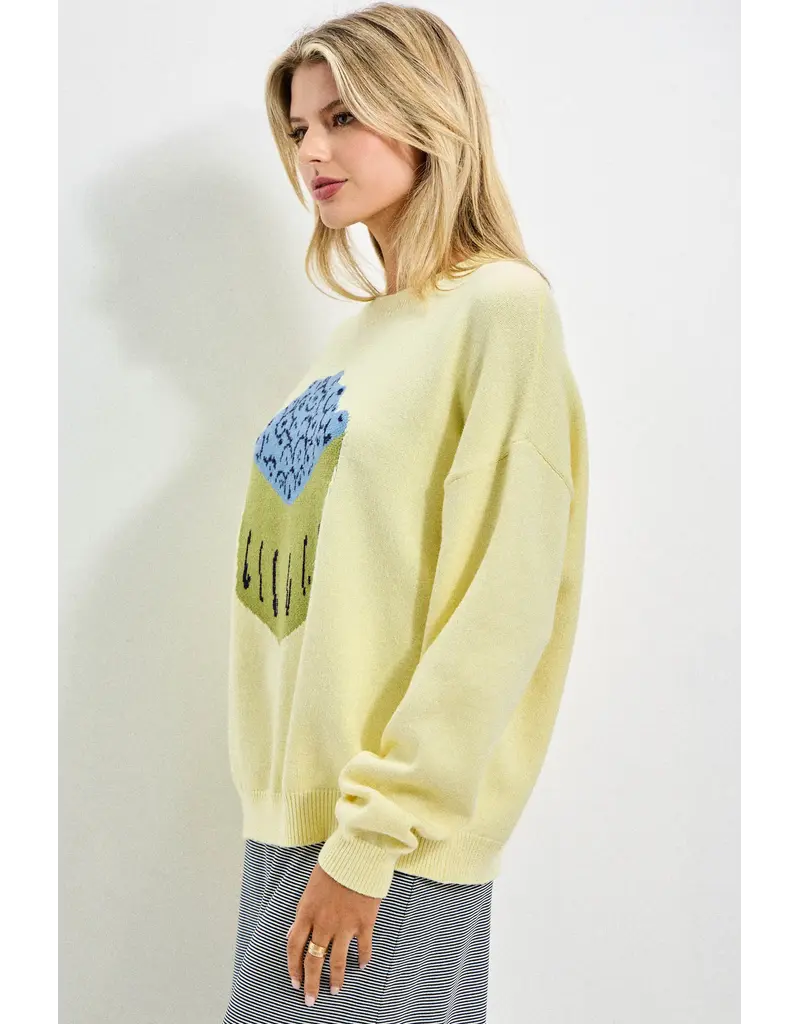 Carton of Blueberries Sweater