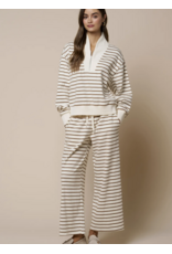 Stripes Wide Leg Sweatpants