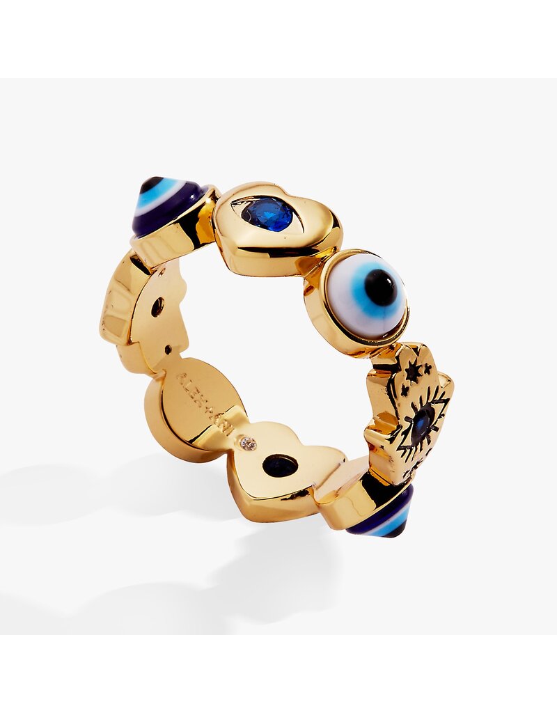 Alex + Ani Evil Eye Band Ring