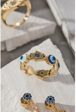 Alex + Ani Evil Eye Band Ring