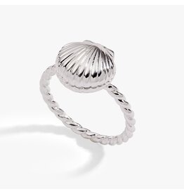 Alex + Ani Salt + Sea 'Seashells Are Love Letters In The Sand' Locket Ring