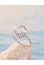 Alex + Ani Salt + Sea 'Seashells Are Love Letters In The Sand' Locket Ring