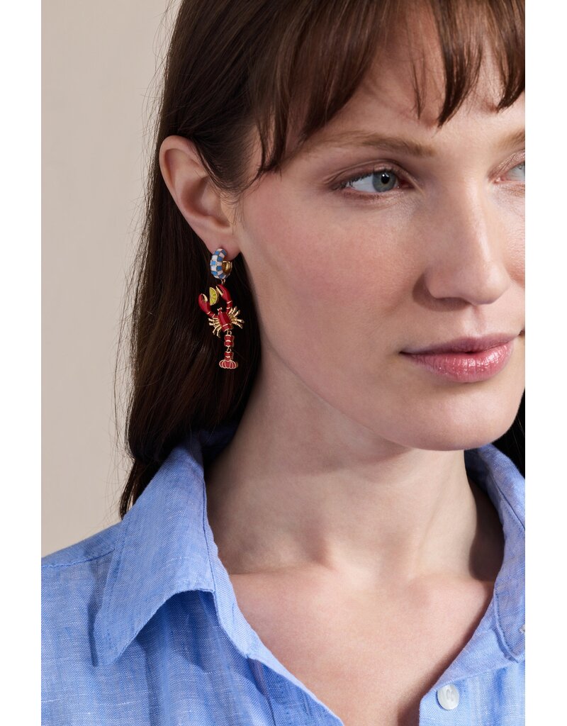 Alex + Ani Lobster Boil Statement Earring