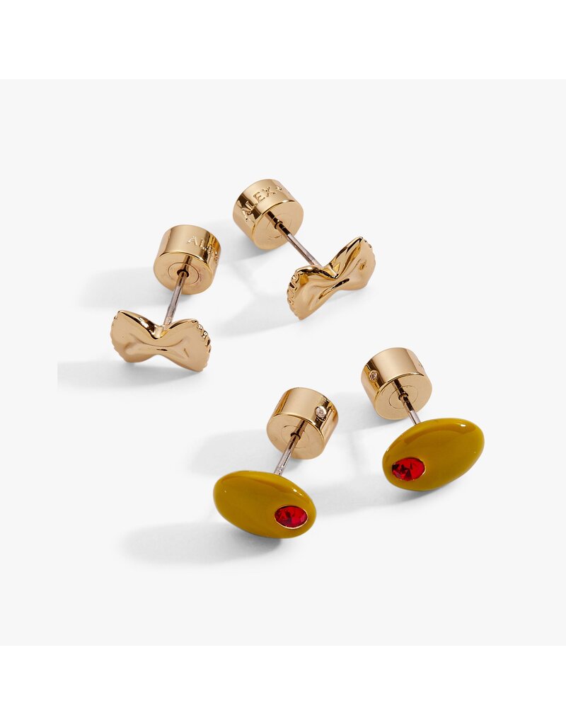 Alex + Ani Pasta Girl Stud Earrings - Set Of 2