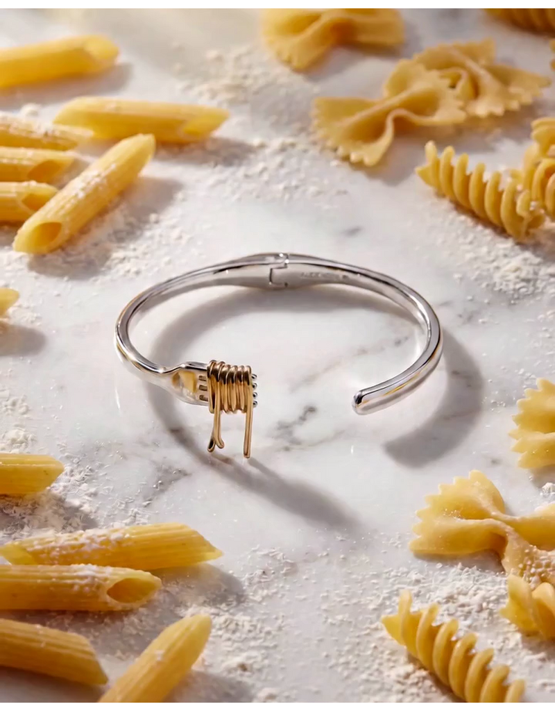 Alex + Ani Pasta Girl Spaghetti Fork Cuff