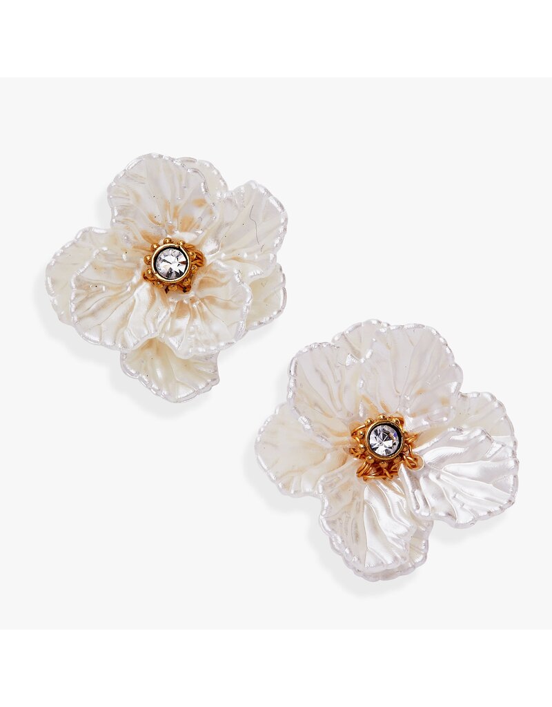 Alex + Ani New York Botanical Garden® 2-in-1 Poppy Statement Earrings