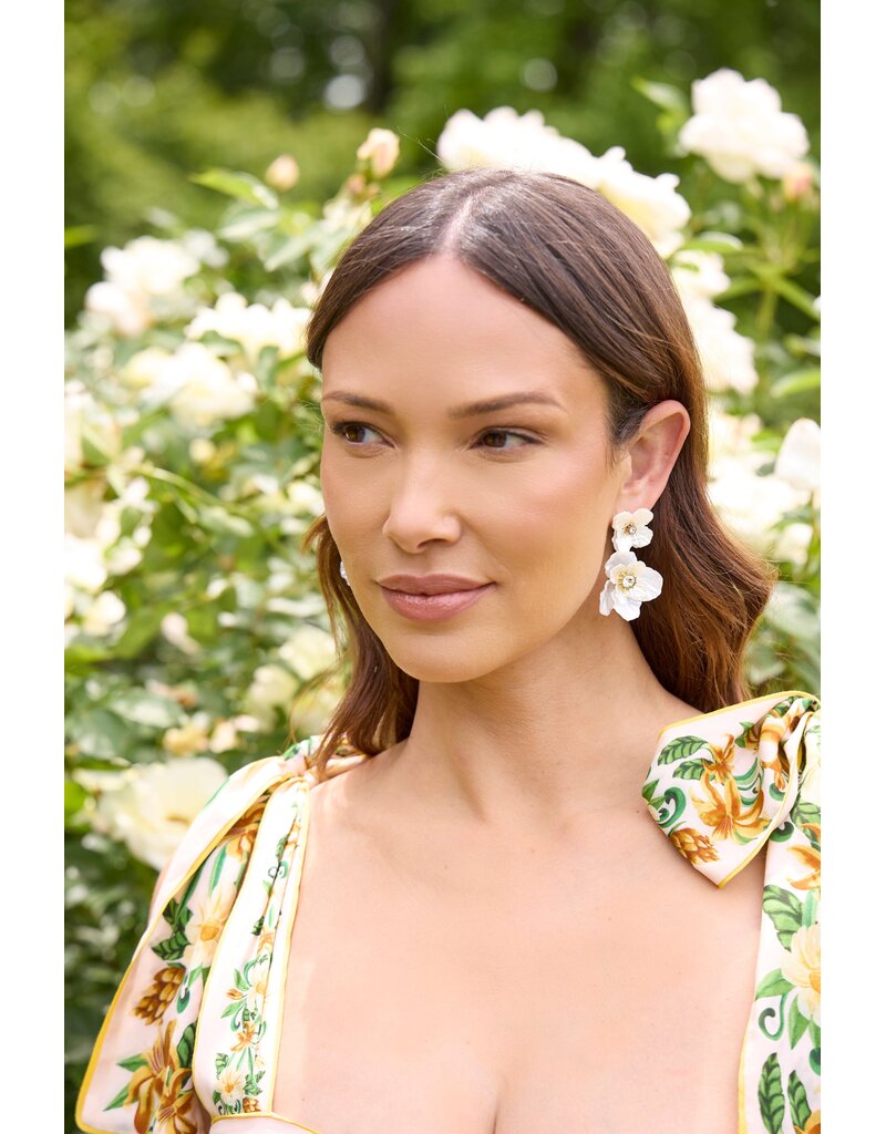 Alex + Ani New York Botanical Garden® 2-in-1 Poppy Statement Earrings
