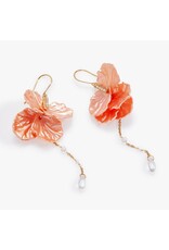 Alex + Ani New York Botanical Garden® Peony Petal Statement Earrings