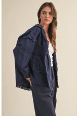Gia Lace Eyelet Ruffle Jacket