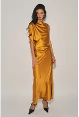 Ali Asymmetrical Draped Maxi Dress
