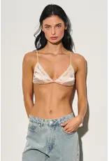 Sylvania Satin & Lace Bralette