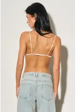 Sylvania Satin & Lace Bralette