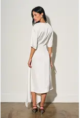 Madi Asymmetrical Midi Dress