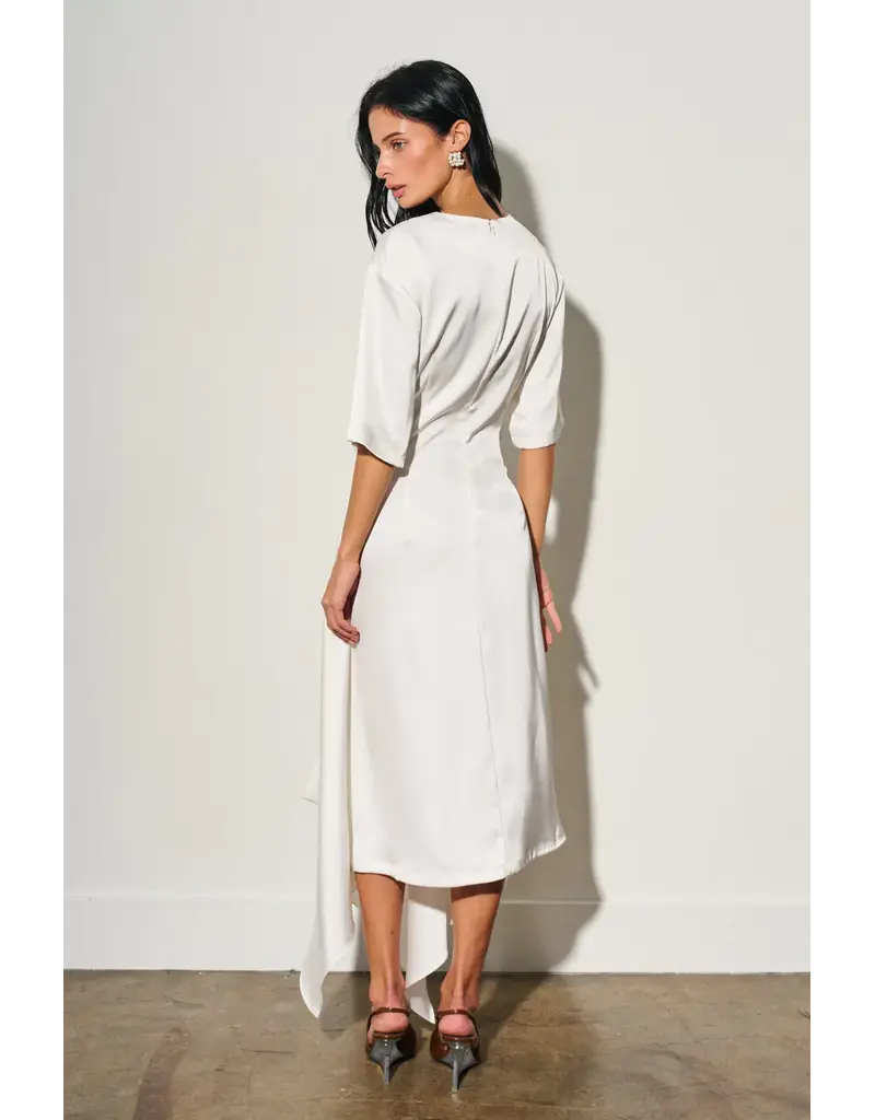 Madi Asymmetrical Midi Dress