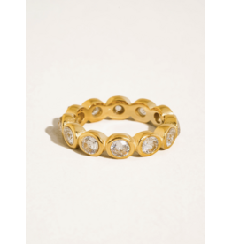 Flanerie Lenna 18K Gold Non-Tarnish Ring