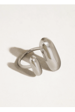 Flanerie Roxy Modern Open Statement Ring