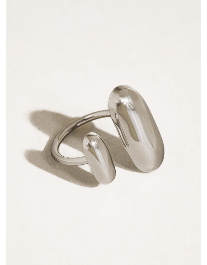Flanerie Roxy Modern Open Statement Ring