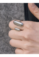Flanerie Roxy Modern Open Statement Ring