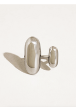 Flanerie Roxy Modern Open Statement Ring