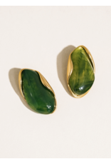 Flanerie Maélie 18K Gold Non-Tarnish Earrings