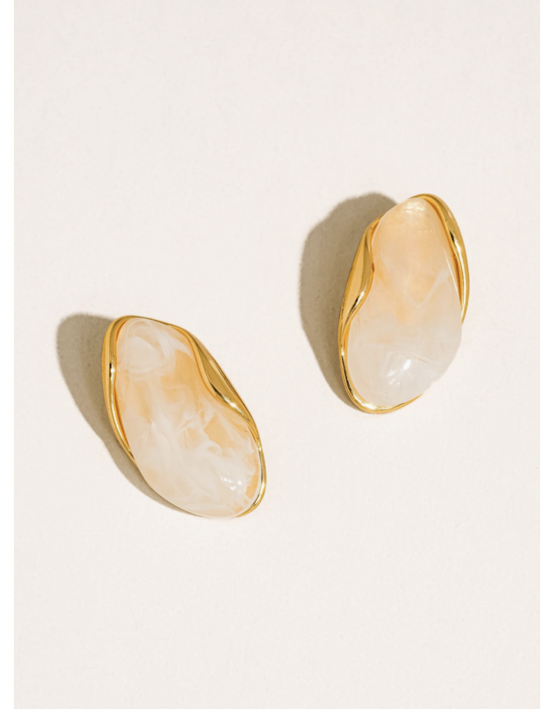Flanerie Maélie 18K Gold Non-Tarnish Earrings