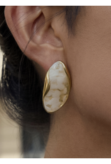 Flanerie Maélie 18K Gold Non-Tarnish Earrings