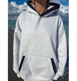 Sunkissed Coconut Victoria Dot Hoodie & Short Set