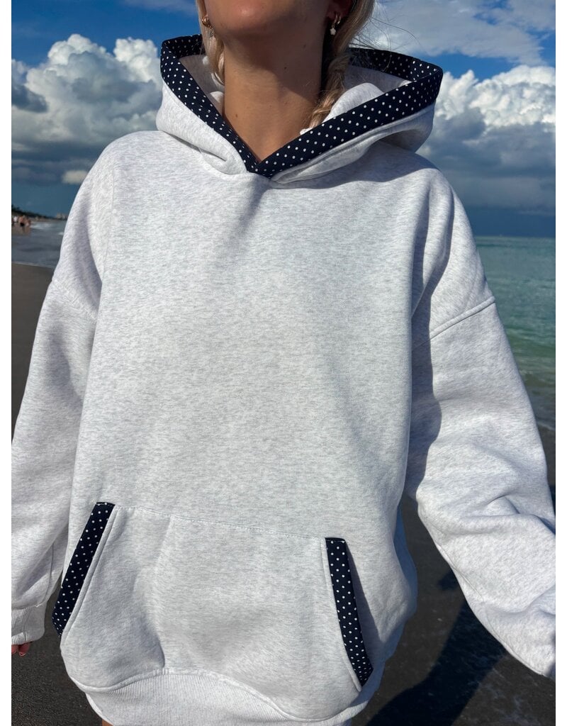 Sunkissed Coconut Victoria Dot Hoodie & Short Set