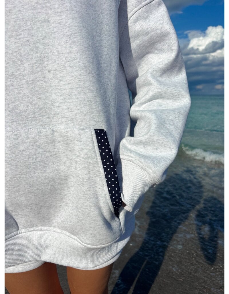 Sunkissed Coconut Victoria Dot Hoodie & Short Set