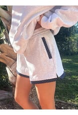 Sunkissed Coconut Victoria Dot Hoodie & Short Set