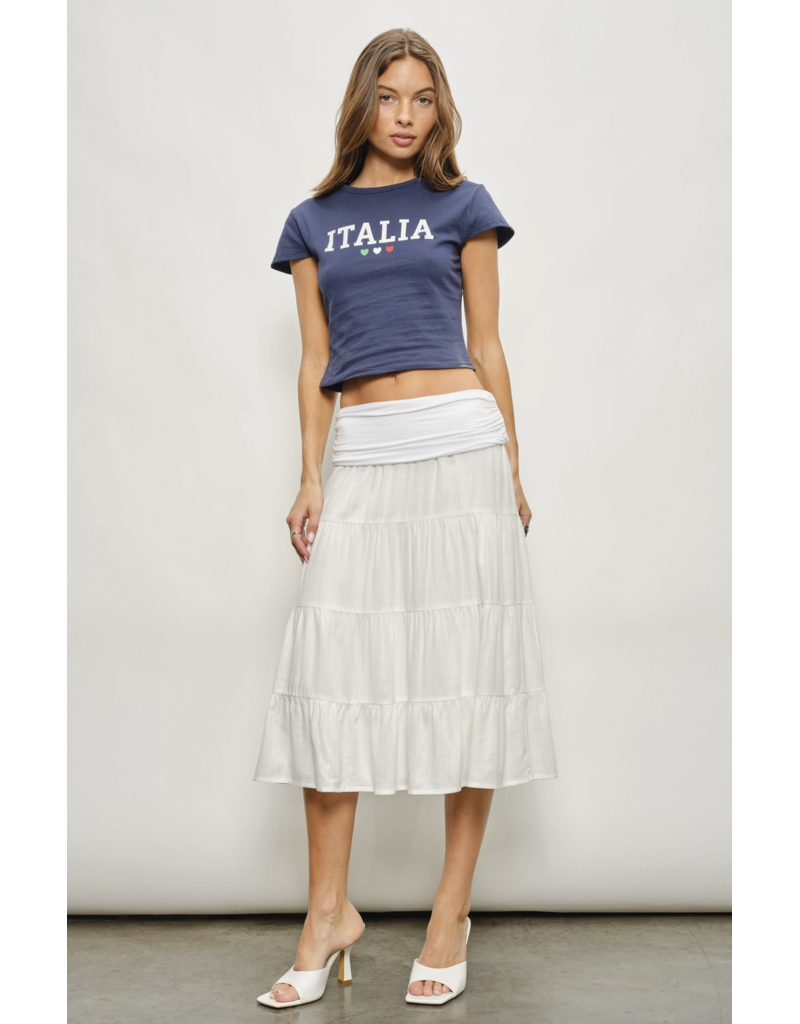 Pretty Garbage Ina Italia Baby Tee